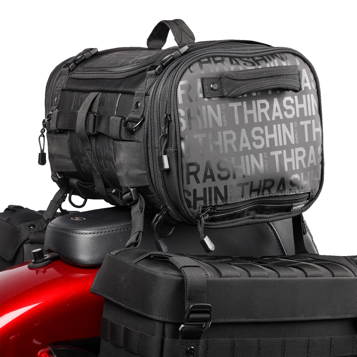 Motocyklová textilní brašny THRASHIN SUPPLY CO BAG PASSENGER objem 32 litrů 