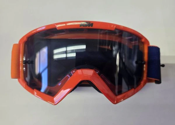 a Dětské motokrosové brýle KTM KIDS RACING GOGGLES OS KOUŘOVÝ OBJEKTIV