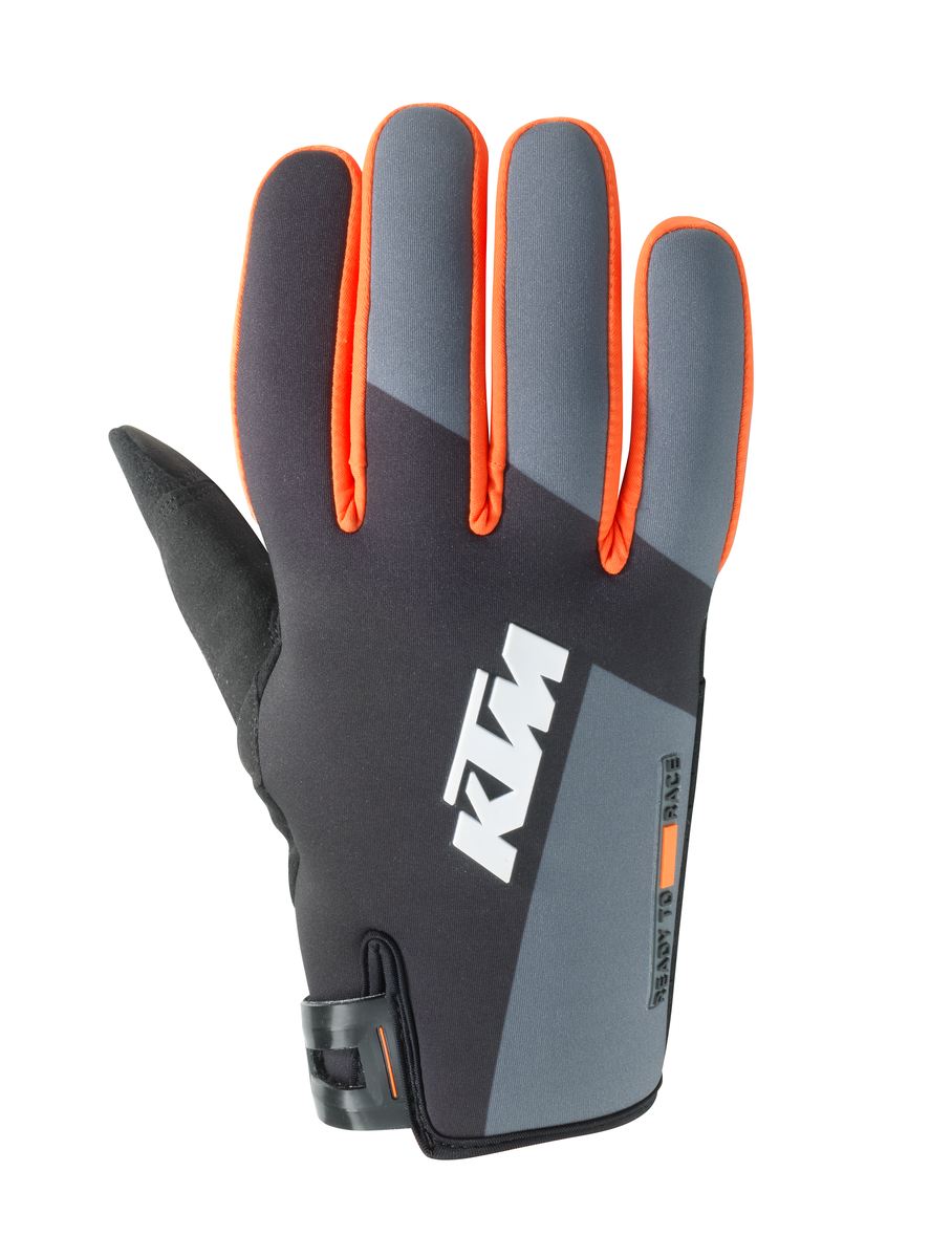 Voděodolné offroadové motocyklové / moto rukavice KTM RACETECH WP GLOVES