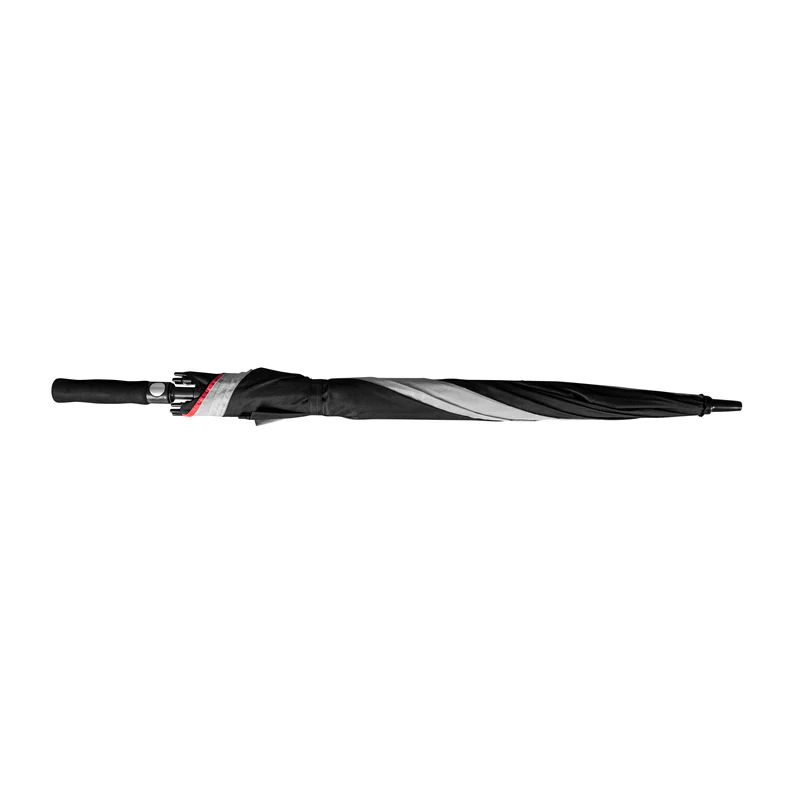 Velký skládací deštník UMBRELLA AKRAPOVIC černá/červená/bílá