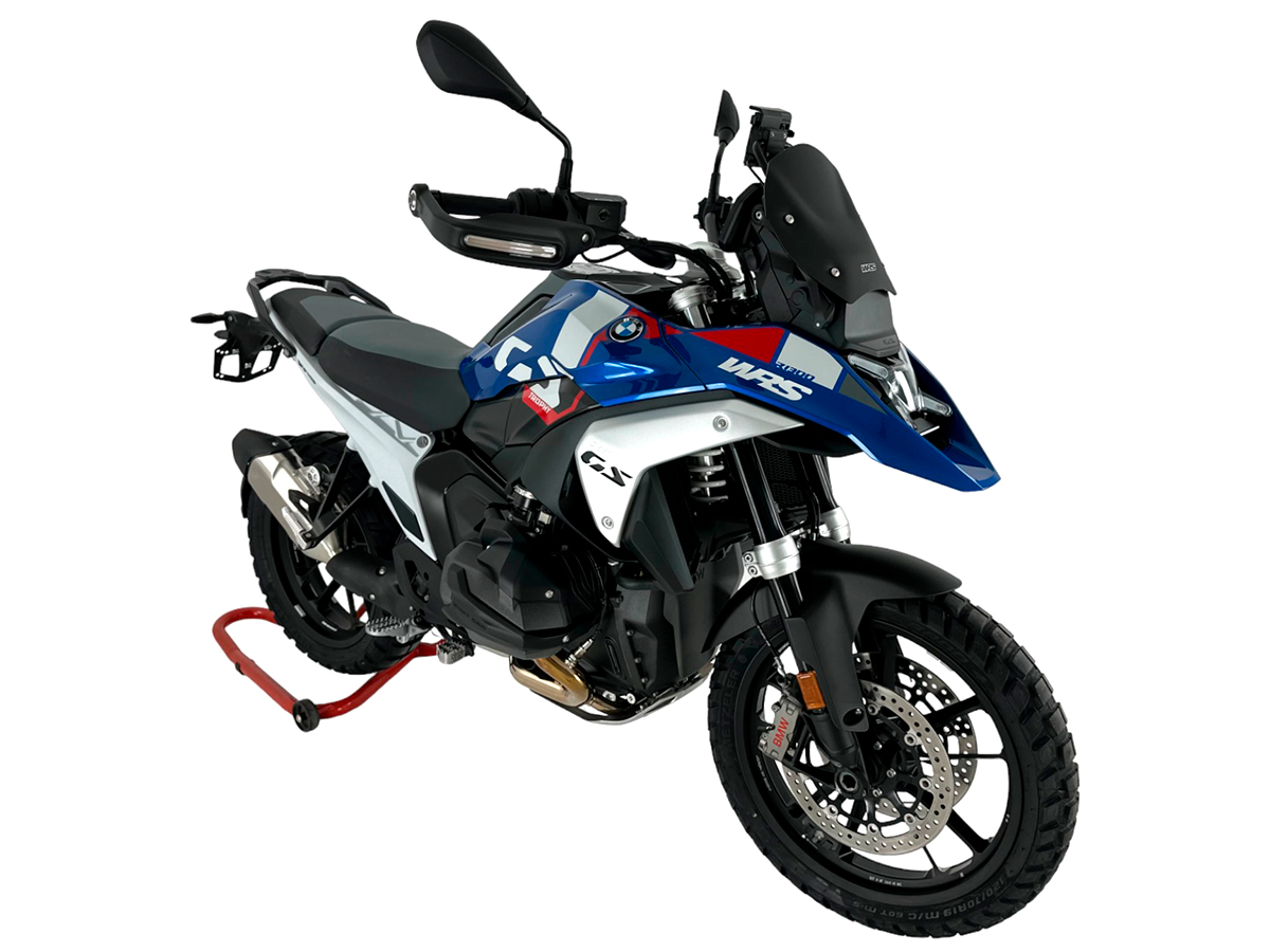 Plexi motocyklu WRS SPORT pro BMW R 1300 GS ABS rok 2023-2024 barva tmavě černá