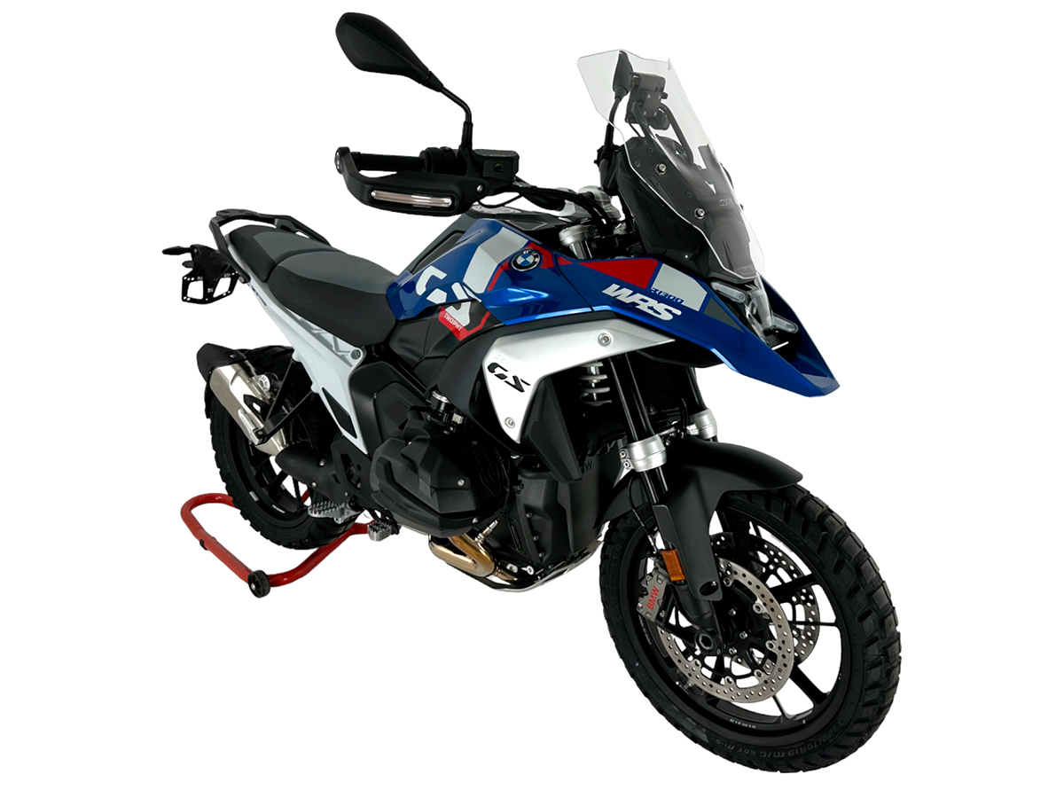 Plexi motocyklu WRS TOURING BM088T pro BMW R 1300 GS ABS rok 2023-2024 barva čirá bez deflektorů 