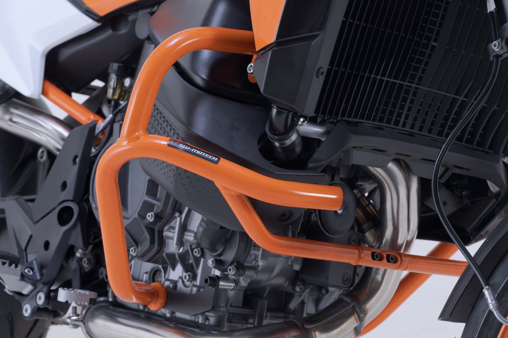 Padací rám SW MOTECH CRASH BAR pro KTM SMT 890 ABS rok 2023 oranžový