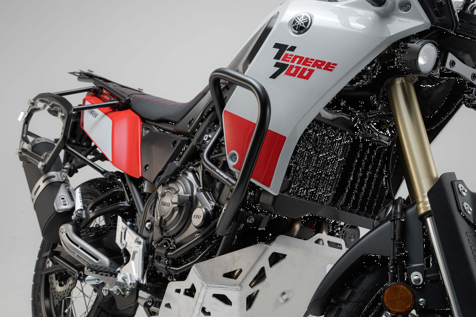 Padací rám motocyklu SW-MOTECH CRASH BAR pro YAMAHA TENERE 700 rok 2019-2024 VIZ POPIS barva černá