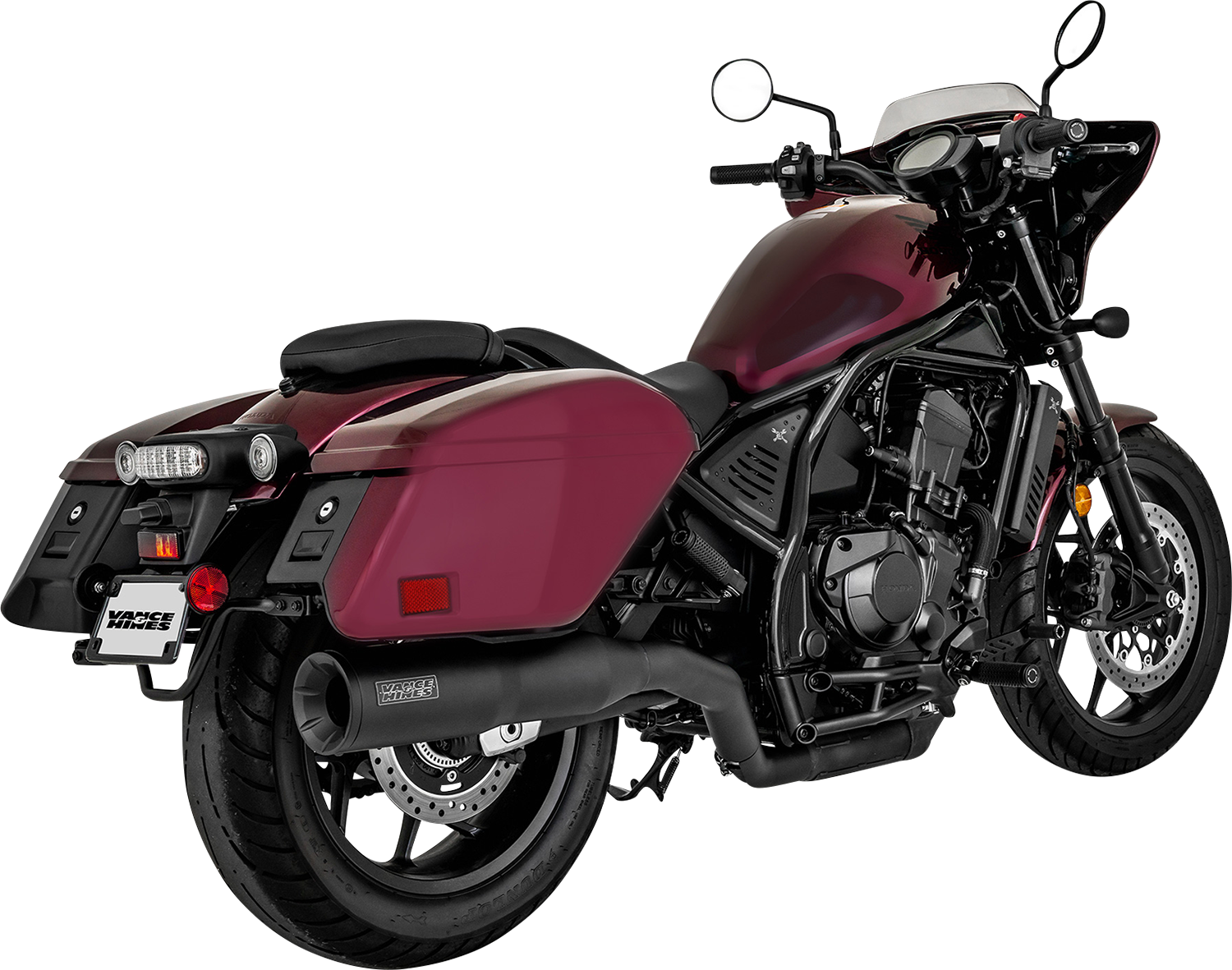 Koncovka výfuku Vance & Hines HI-OUTPUT SLIP-ON MUFFLER pro HONDA CMX 1100 ABS REBEL rok 2021-2023, průměr koncovky 11,5 cm (4-1/2")  