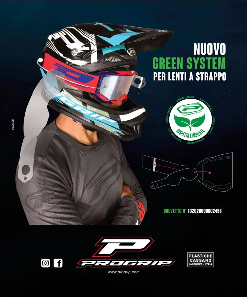 Patentovaný ekologický držák odhazek PROGRIP GREEN SYSTEM pro brýle Progrip