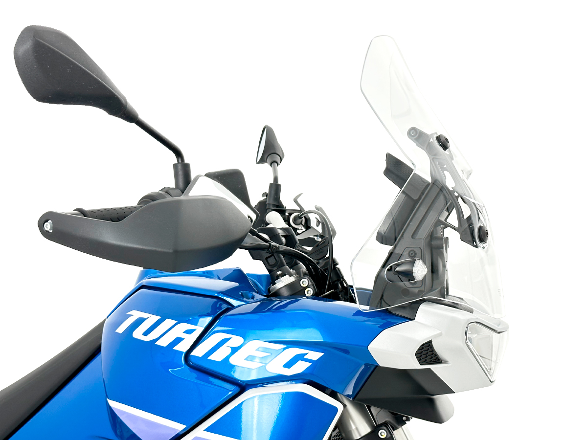 Plexi motocyklu WRS verze TOURING PLUS pro APRILIA TUAREG 660 rok 2022-2024 barva čirá, výška plexi 49,5 cm