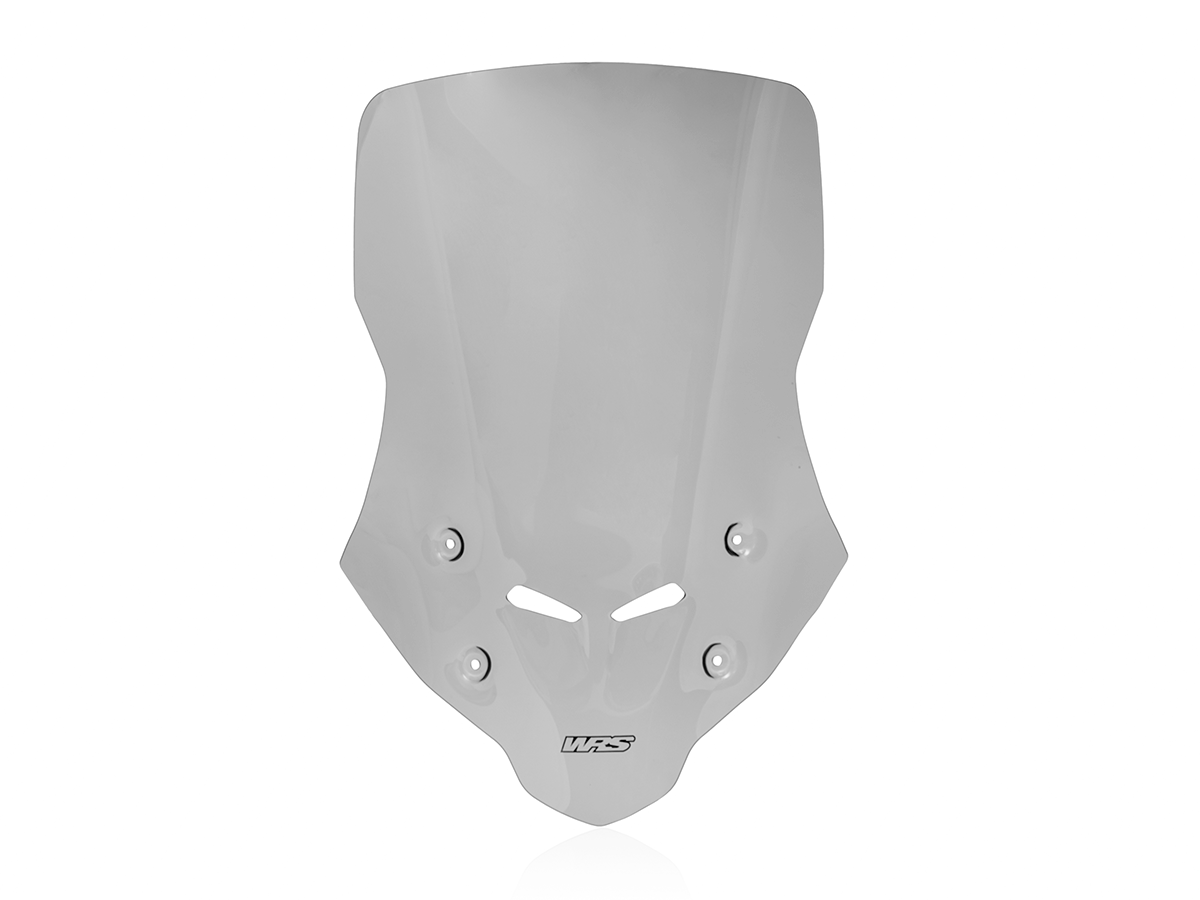 Plexi motocyklu WRS verze CAPONORD pro HONDA HORNET 750 ABS rok 2023-2024 barva kouřová, výška plexi 51 cm