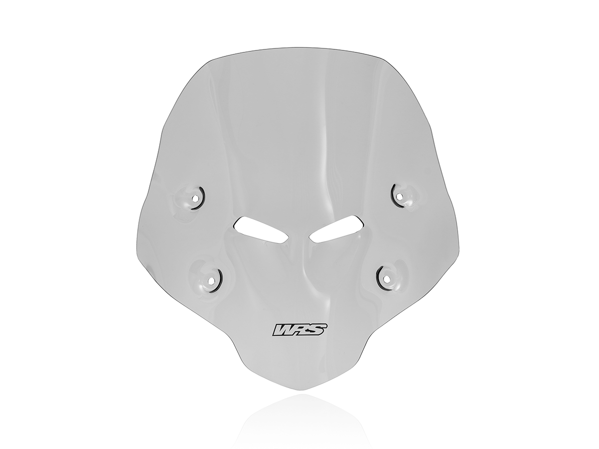 Plexi motocyklu WRS verze SPORT pro HONDA HORNET 750 ABS rok 2023-2024 barva kouřová, výška plexi 32 cm