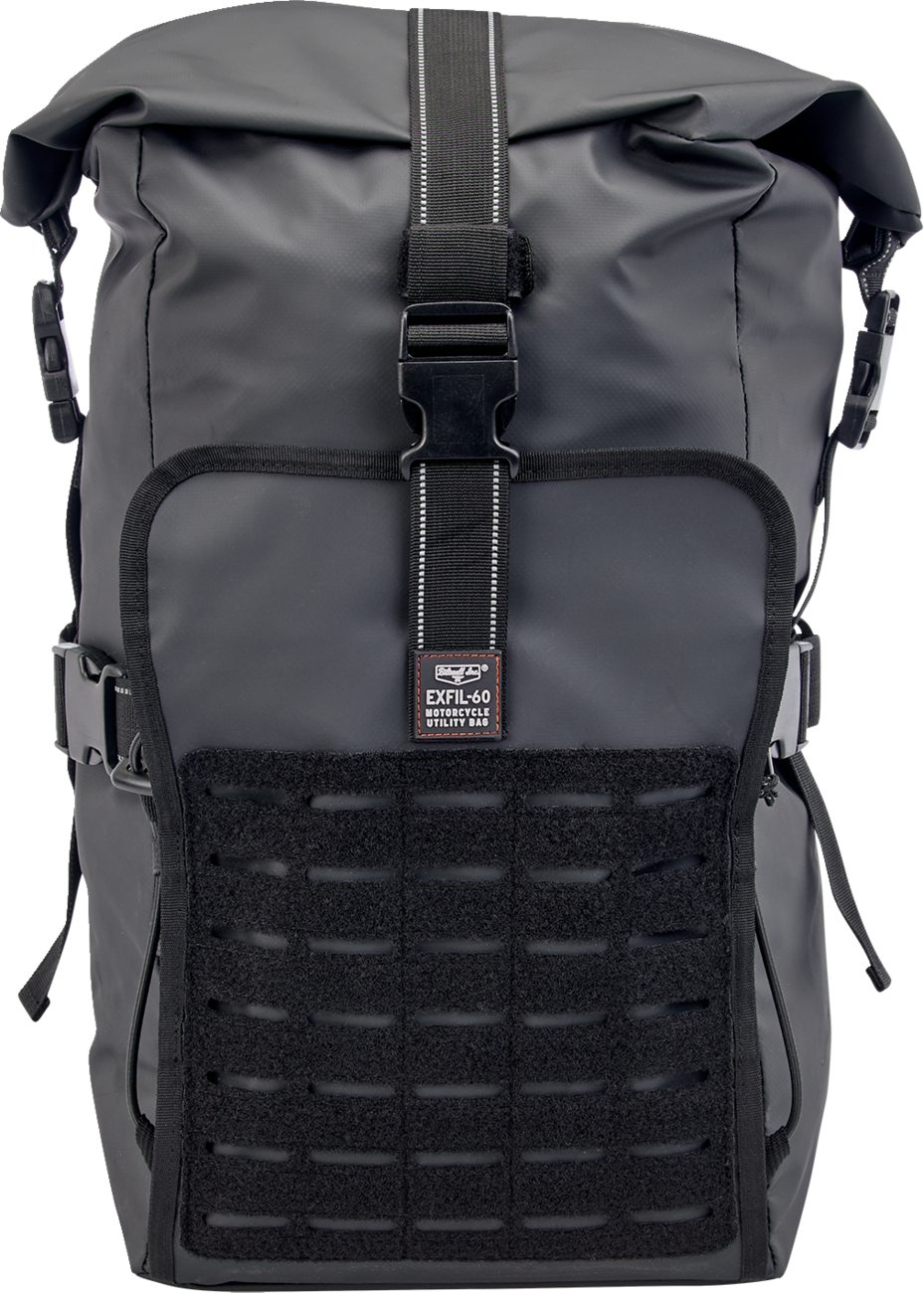 Motocyklová brašna / batoh BILTWELL BAG 3016-01 EXFIL 60 GENERACE 2 barva černá