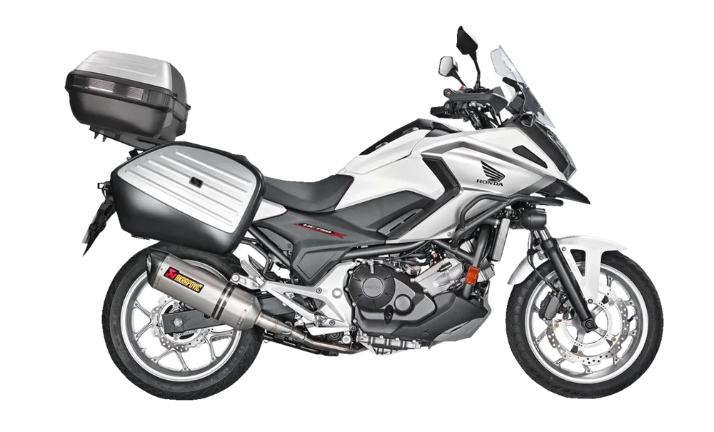 Koncovka výfuku motocyklu AKRAPOVIČ SLIP-ON SERIES MUFFLERS pro HONDA NC 700 / 750S rok 2012-2020 homologovaná