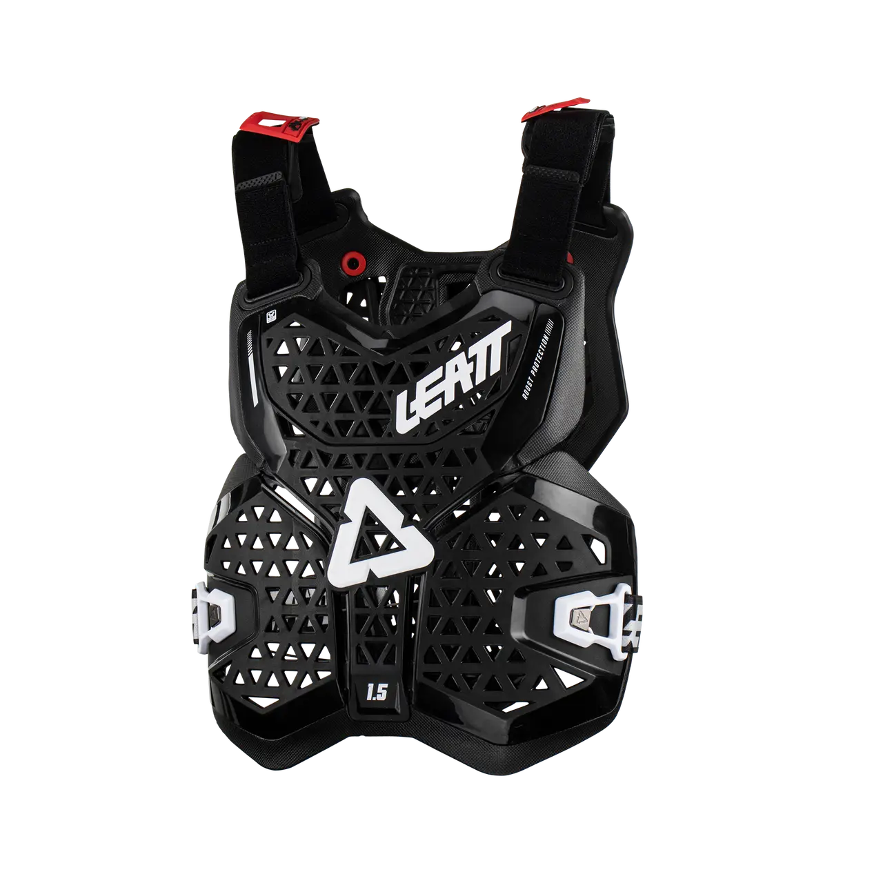 a Motokrosový hrudní/zádový chránič LEATT 1.5 CHEST PROTECTOR černý 