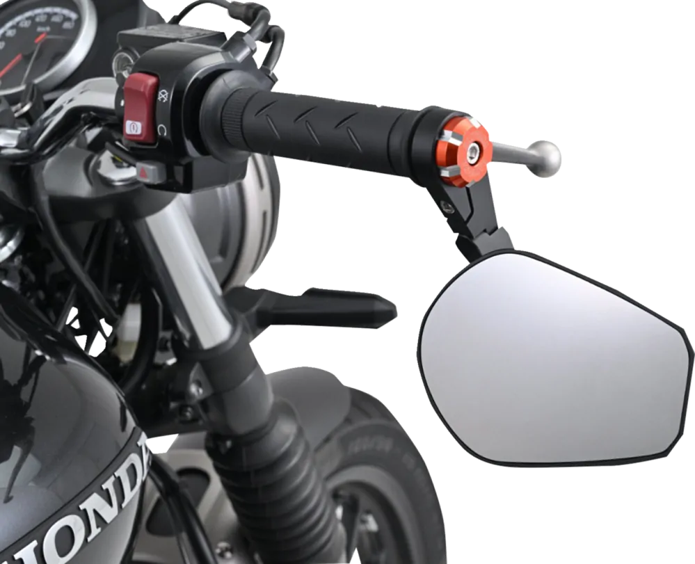 Závaží do motocyklových řídítek DAYTONA BAR END "W" barva oranžová, pár