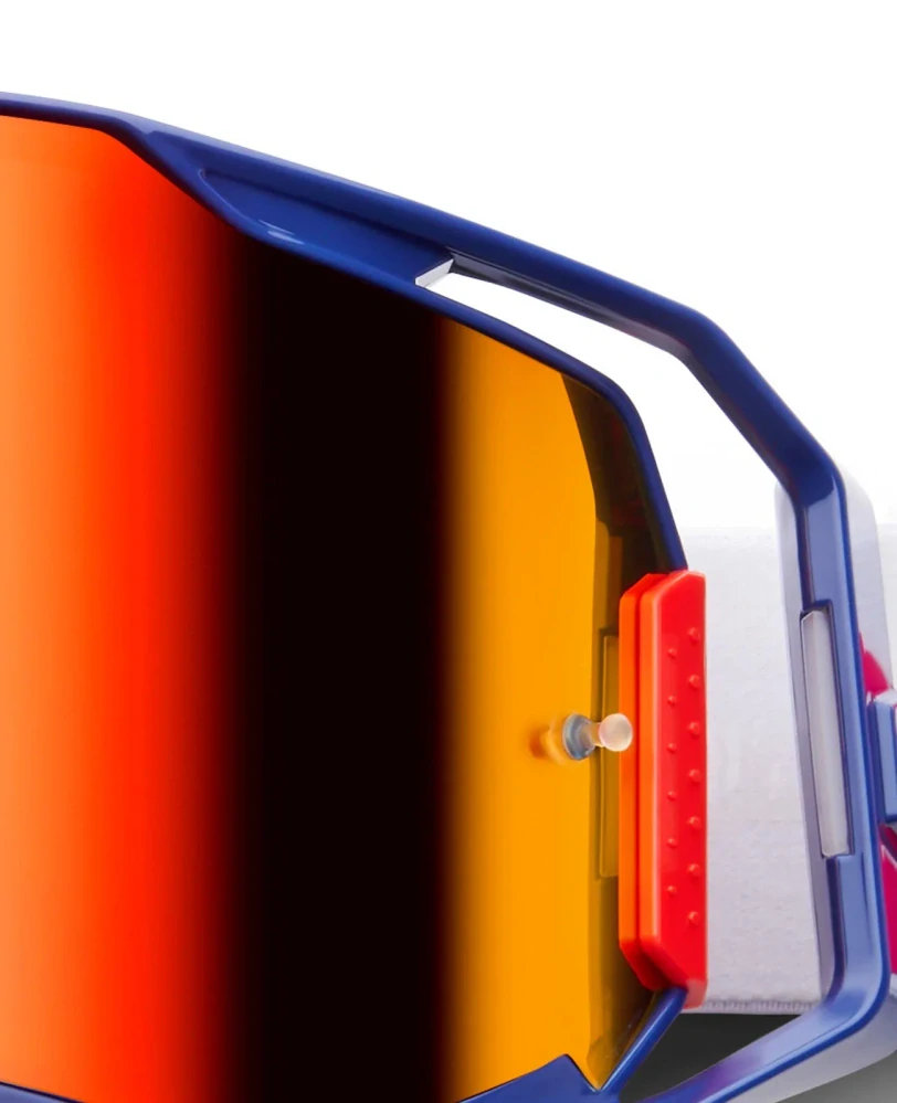 Motokrosové / enduro brýle 100% ARMATIC MODRÉ čirý objektiv , 50059-00002