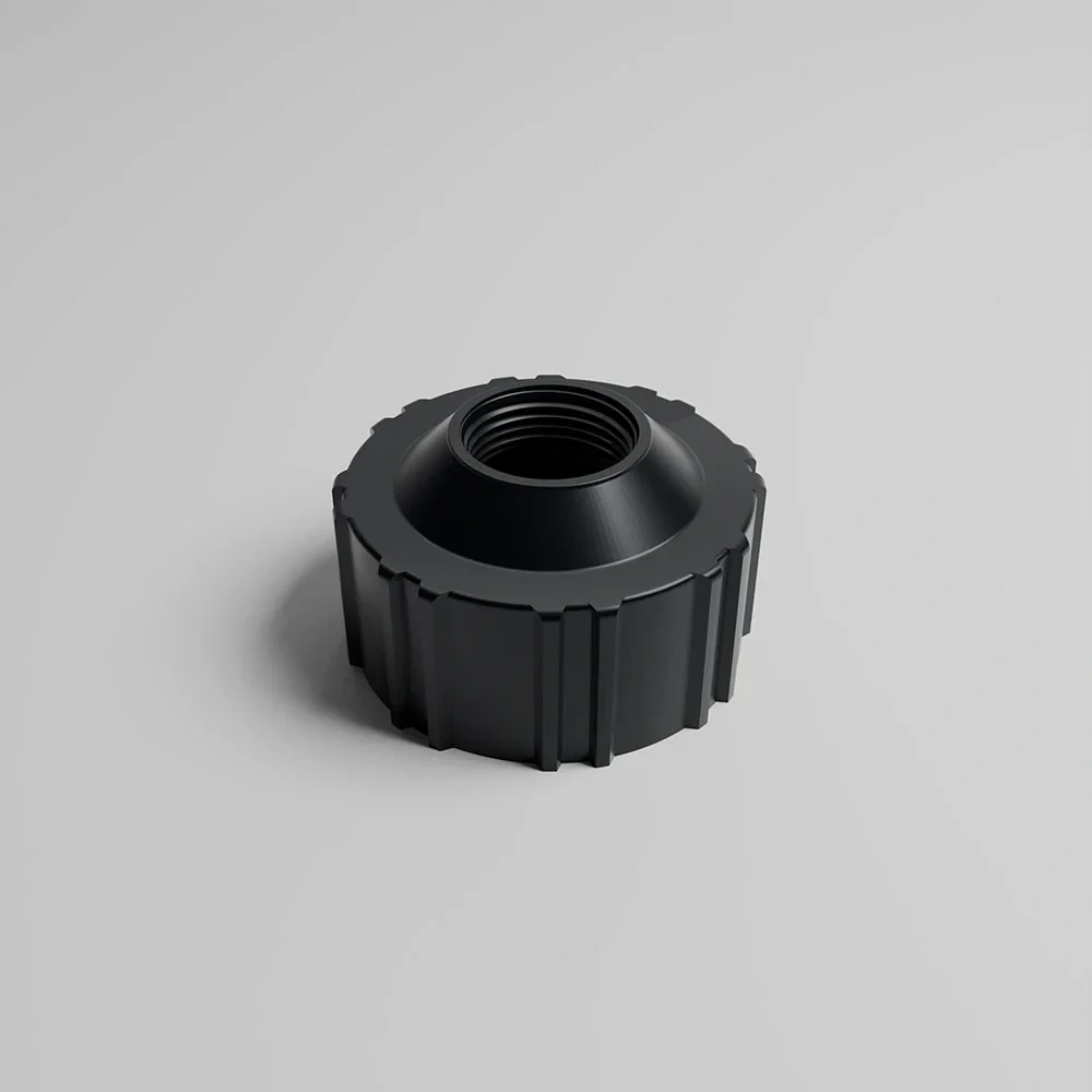 Uzávěr ke kanystru k propojení s hadicí TUFF JUG STANDARD CAP AND PLUG  barva černá, 1 kus 
