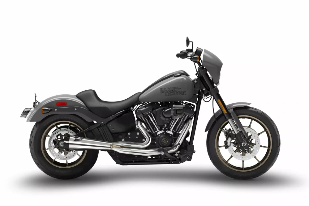 Výfukový systém motocyklu ZARD FULL KIT EXHAUST SYSTEM 2:1 pro motocykl HARLEY DAVIDSON STREET BOB 114 rok 2017-2024 viz popis, barva leštěný chrom / černá koncovka
