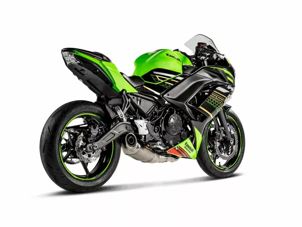 Kompletní výfukový systém AKRAPOVIČ RACING LINE EXHAUST SYSTEM pro KAWASAKI NINJA 650 ABS rok 2023 viz popis