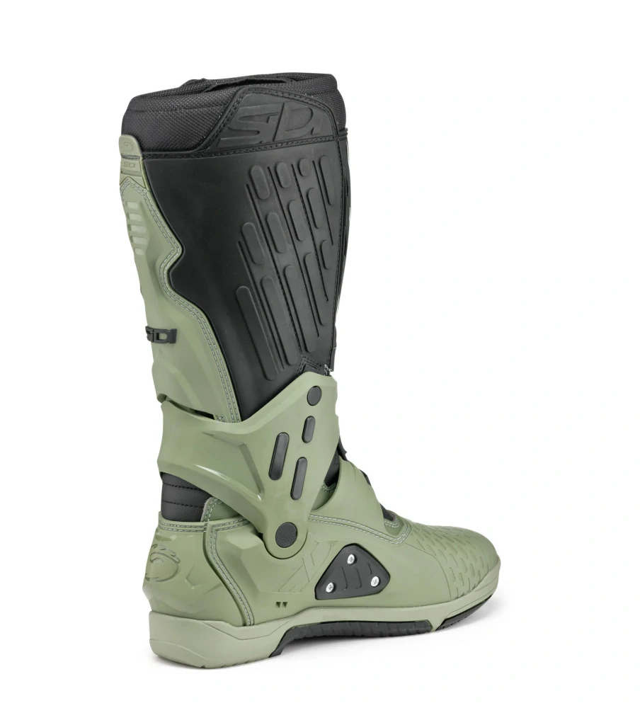 Motokrosové / enduro boty SIDI CROSSAIR barva army zelená/černá, pár