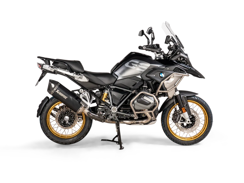 Spodní padací ochranný rám motocyklu AKRAPOVIC CRASH BAR LOW pro BMW R 1300 GS rok výroby 2019-2023