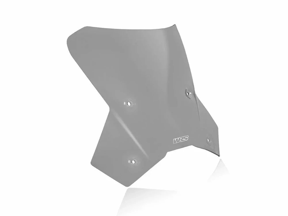 Motocyklové plexi / čelní plexi motocyklu  WRS VERZE TOURING KT009F pro KTM 1290 SUPER ADVENTURE / S rok 2021-2024 barva kouřová, výška plexi 30 cm 