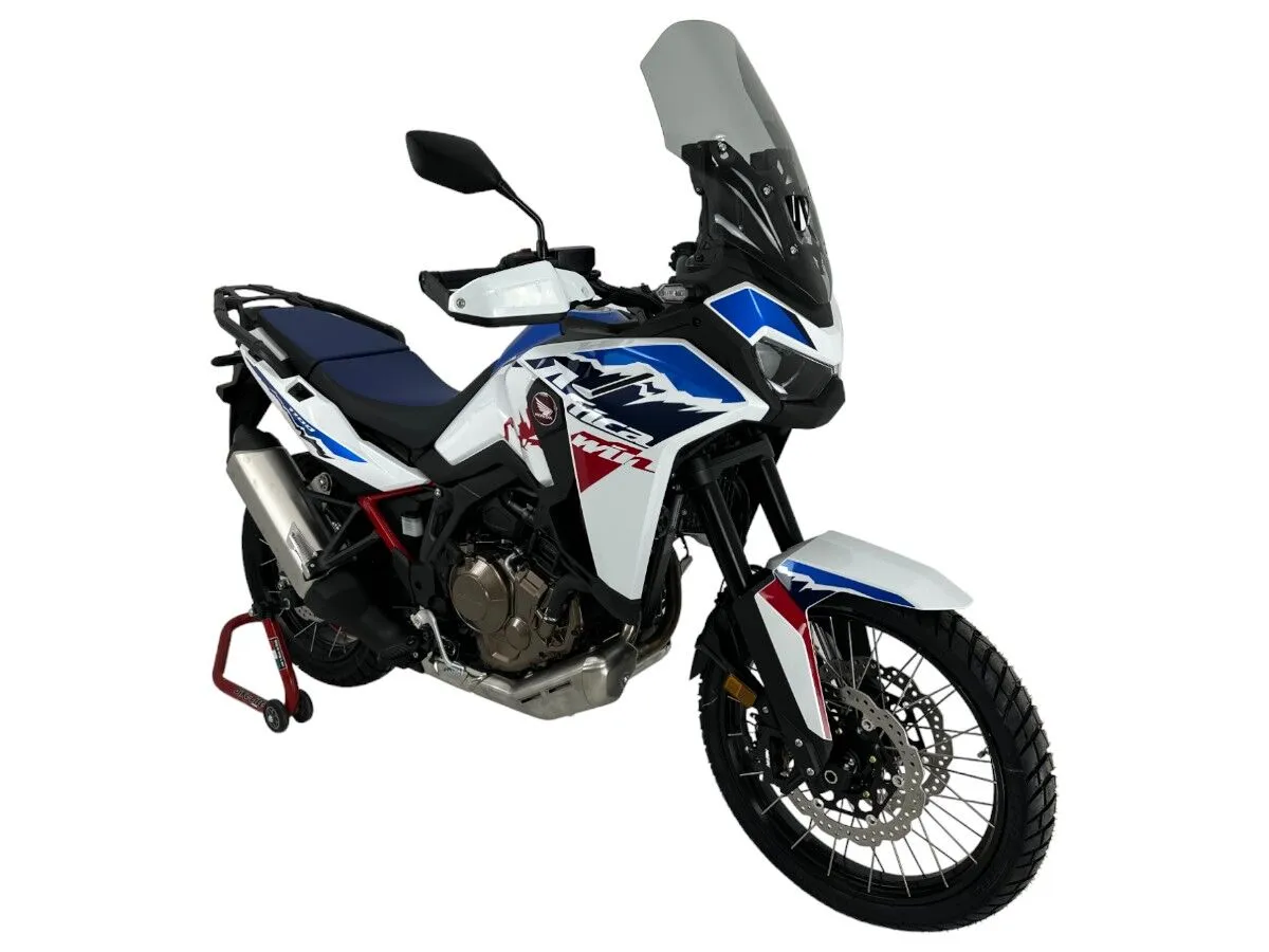 Plexi motocyklu WRS verze caponord pro HONDA CRF 1100 L ABS rok 2024-2025, barva kouřová, výška plexi 53,5 cm