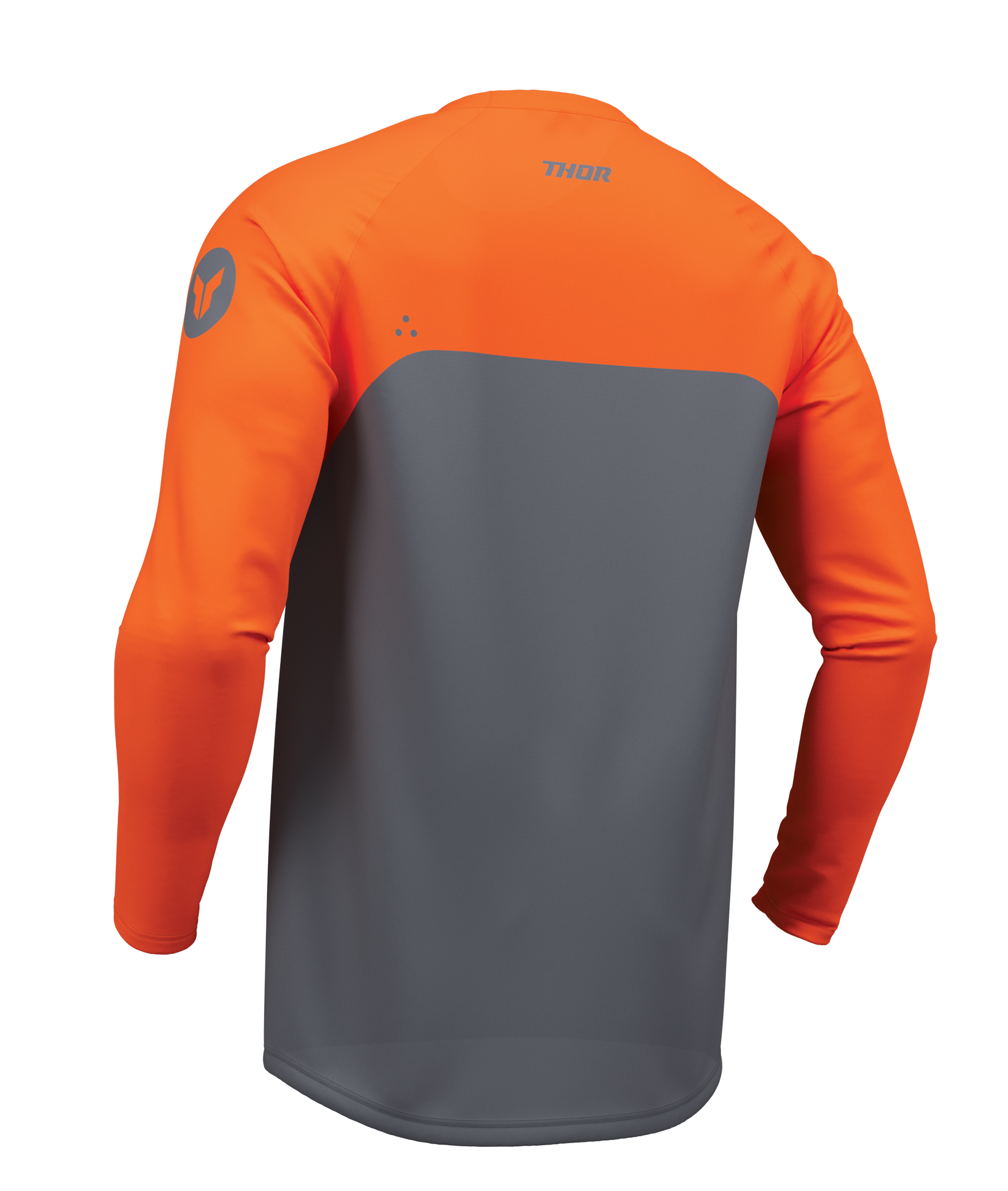 Dětský sportovní motokrosový / MTB dres THOR RIDEMODE RACEWEAR barva menace charcoal