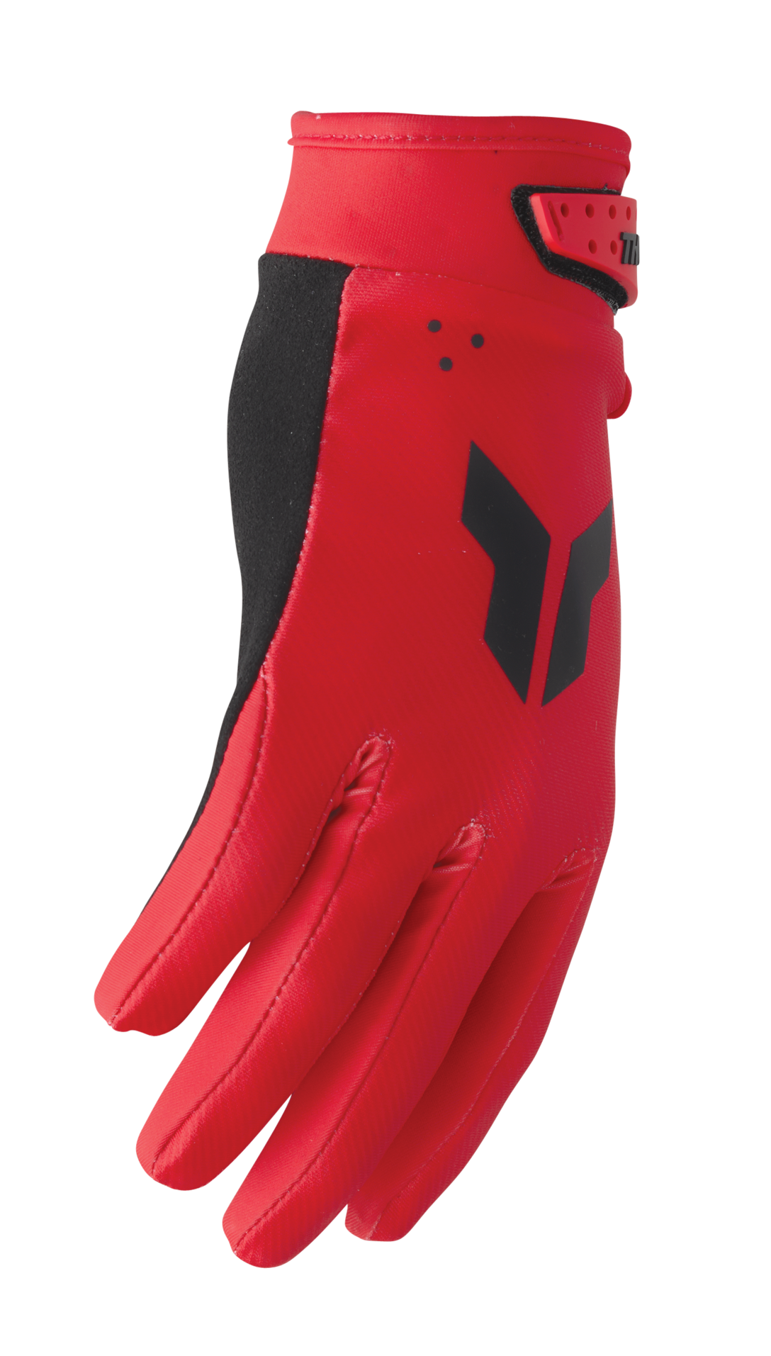 Dětské motokrosové / MTB rukavice THOR LAUNCHMODE SPLIT barva červená