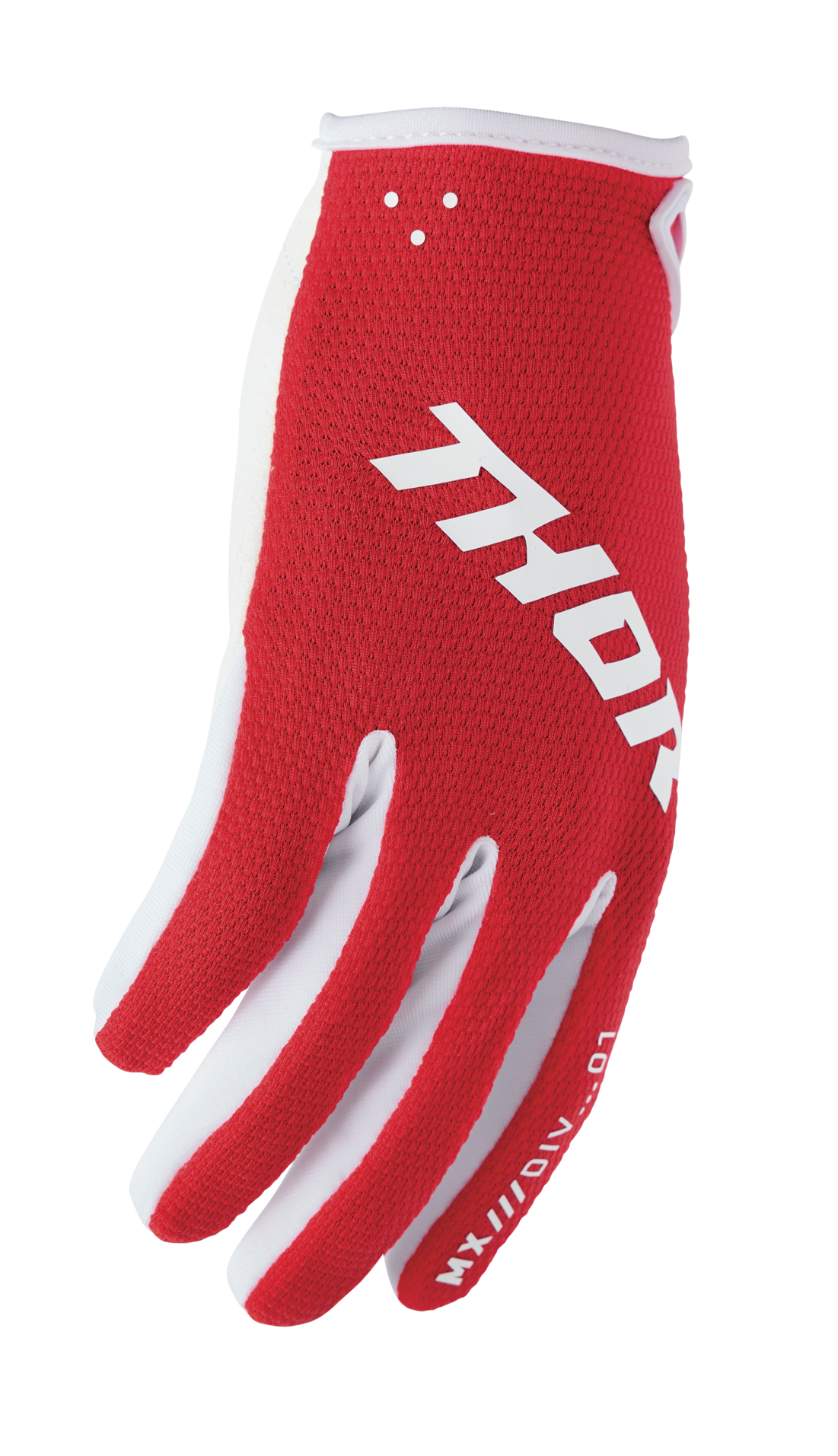 Motokrosové / enduro / MTB rukavice THOR RIDEMODE STATIC barva červená