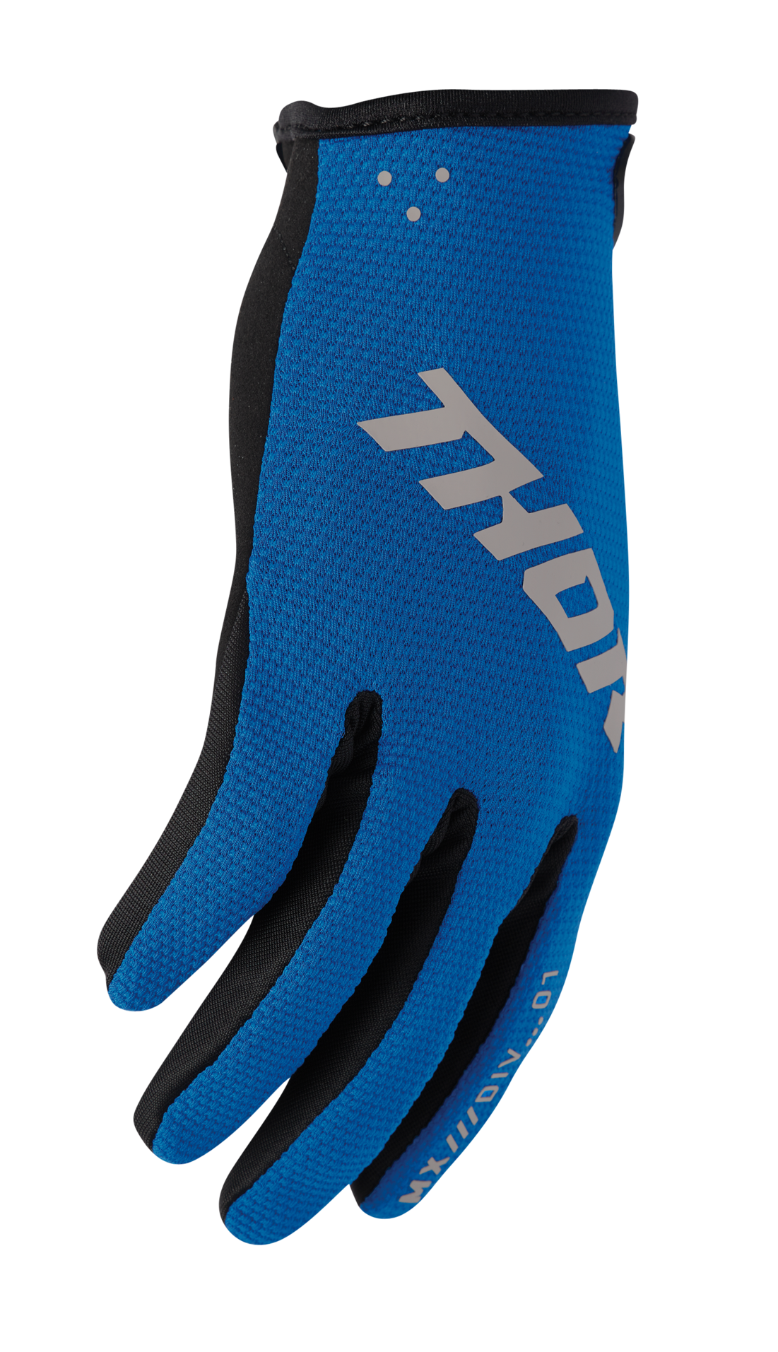 Motokrosové / enduro / MTB rukavice THOR RIDEMODE STATIC barva modrá