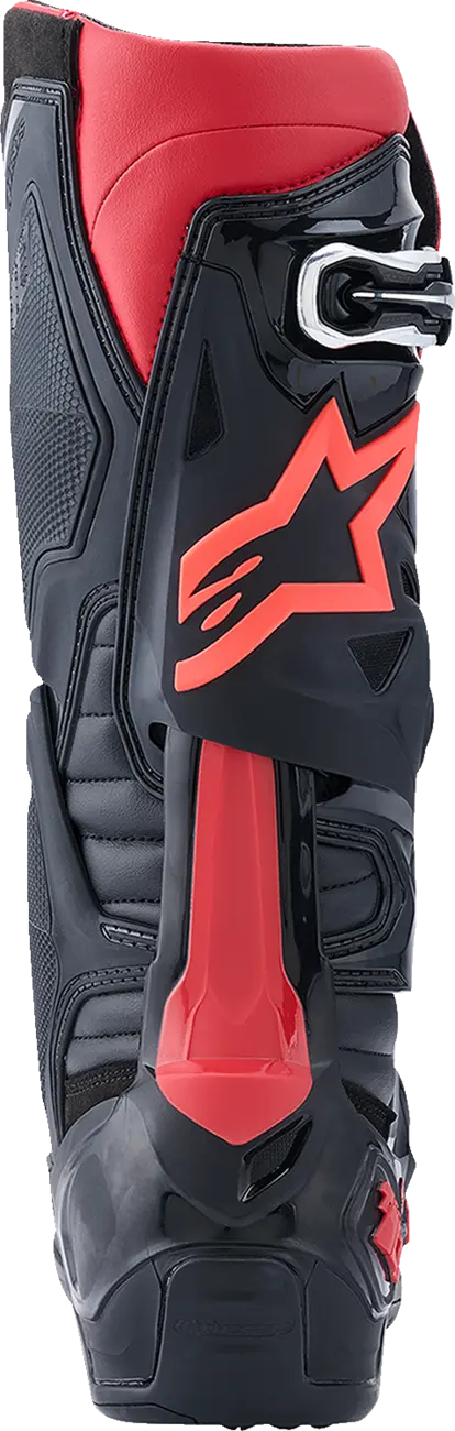 Motokrosové boty s vnitřní botičkou ALPINESTARS TECH 10 barva černá/červená 26