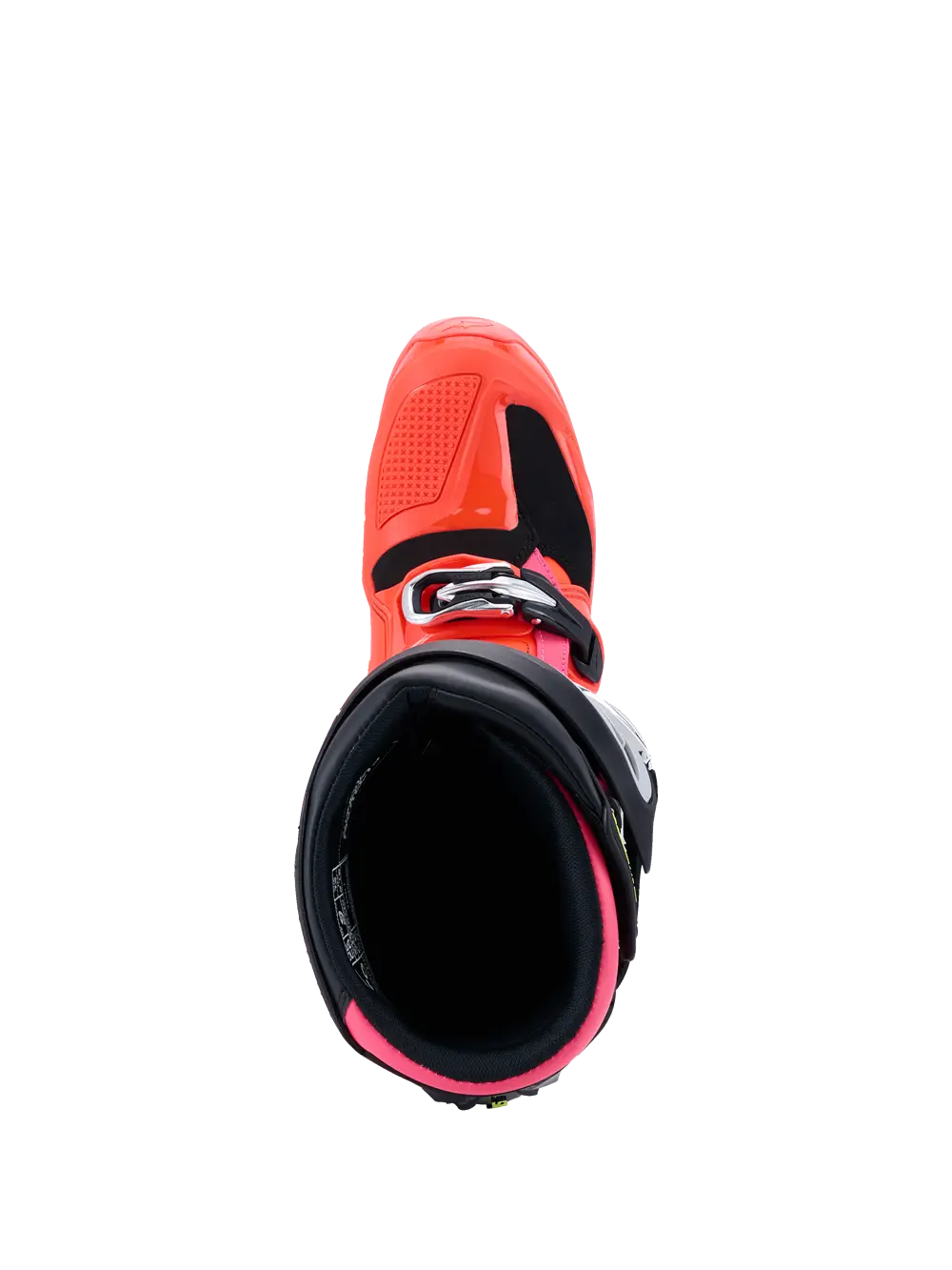 Motokrosové boty / mx obuv ALPINESTARS TECH 7 / 2012025-1576 barva černá/červená fluo/růžová 26
