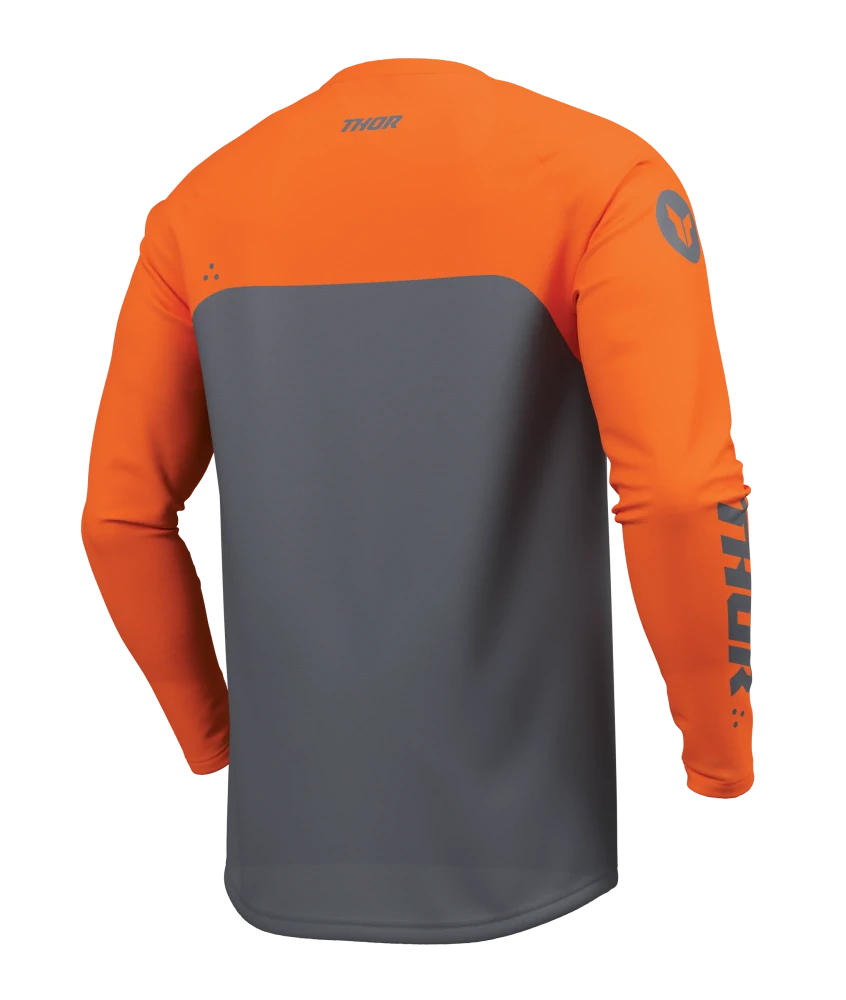 Motokrosový - enduro - MTB dres THOR RIDEMODE barva menace charcoal