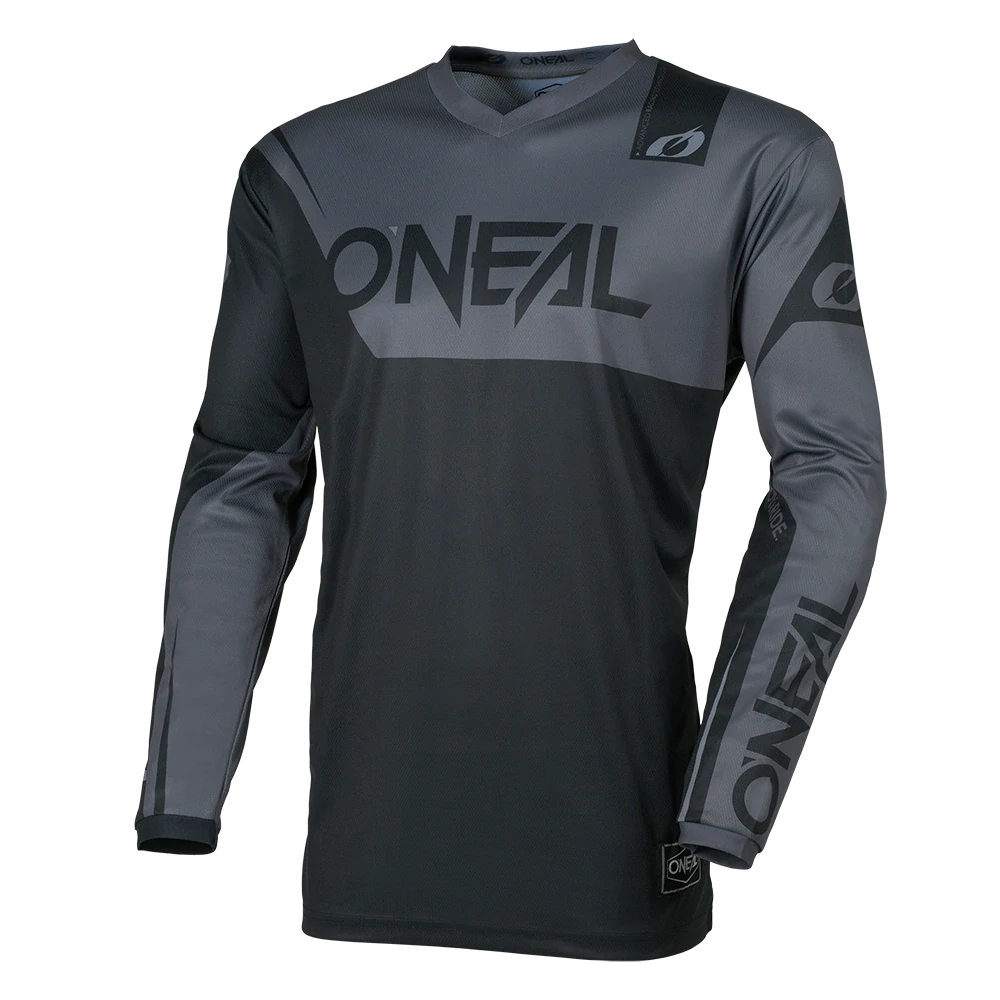 Motokrosový / enduro komplet kalhot a dresu ONEAL ELEMENT RACEWEAR barva černá/šedá velikost XL+34 černá 