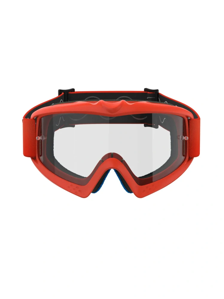Dětské motokrosové / enduro / MTB brýle ALPINESTARS VISION CORP barva oranžová, čirá čočka 