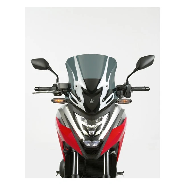 Plexi motocyklu NATIONAL CYCLE verze nízká pro HONDA NC 750X rok 2021-2024 barva tmavě šedá, výška plexi 42,2 cm