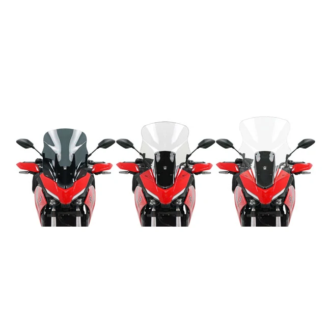 Plexi motocyklu NATIONAL CYCLE verze střední N20335 pro YAMAHA TRACER 7 rok 2020-2021 barva světle šedá, výška plexi 53,3 cm 