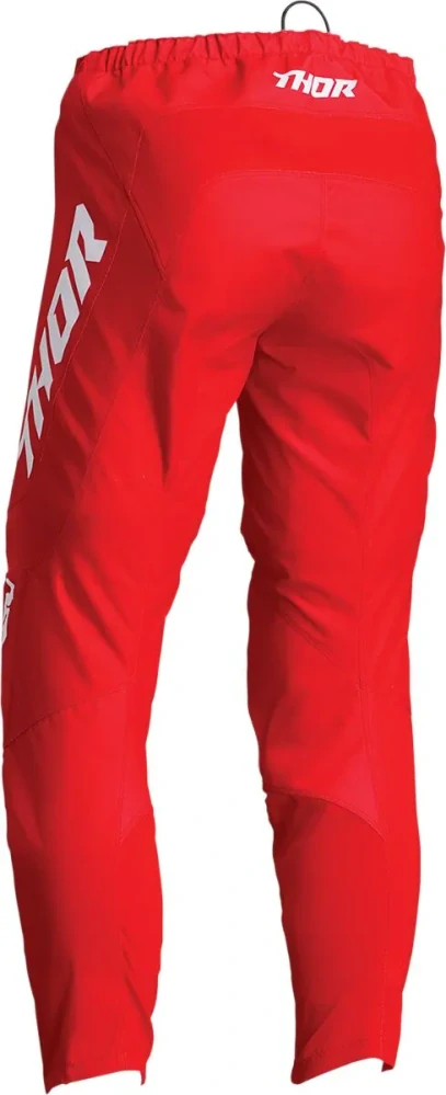 a Dětské motokrosové kalhoty THOR SECTOR RACEWEAR MINIMAL ČERVENÁ velikost 18 / 2-3 roky