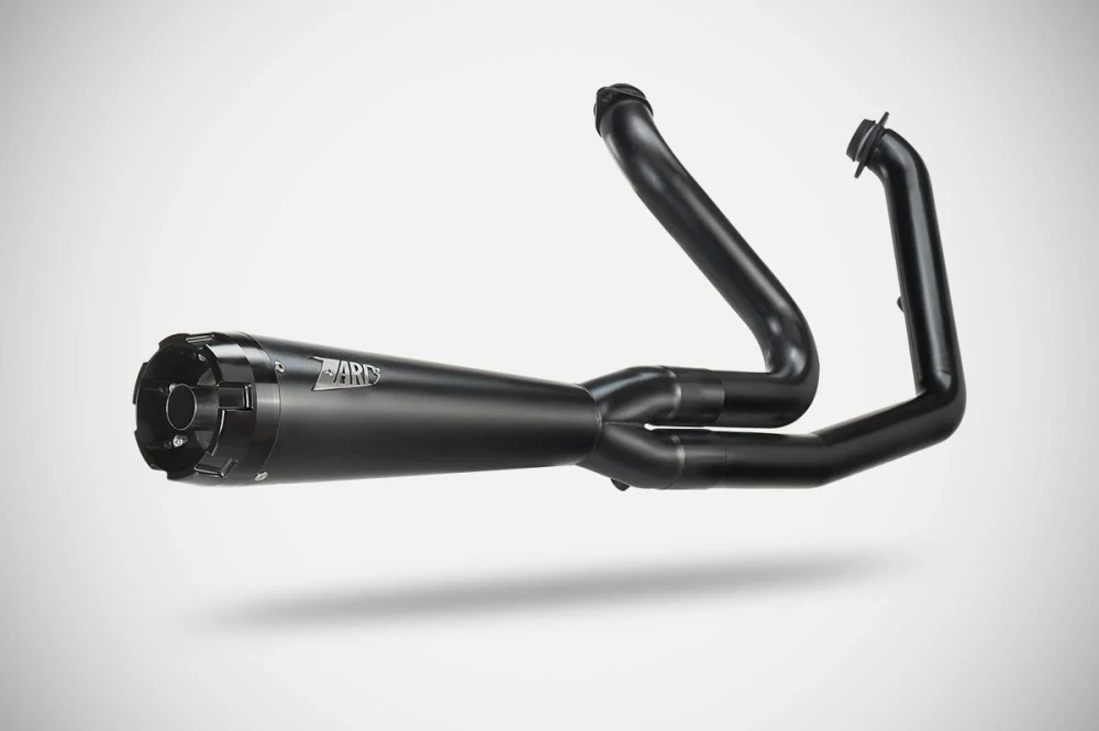Výfukový systém motocyklu ZARD FULL KIT EXHAUST SYSTEM 2:1 pro motocykl HARLEY DAVIDSON FLHCS 1923 Softail Heritage Classic 117 rok 2025 viz popis, barva černá 