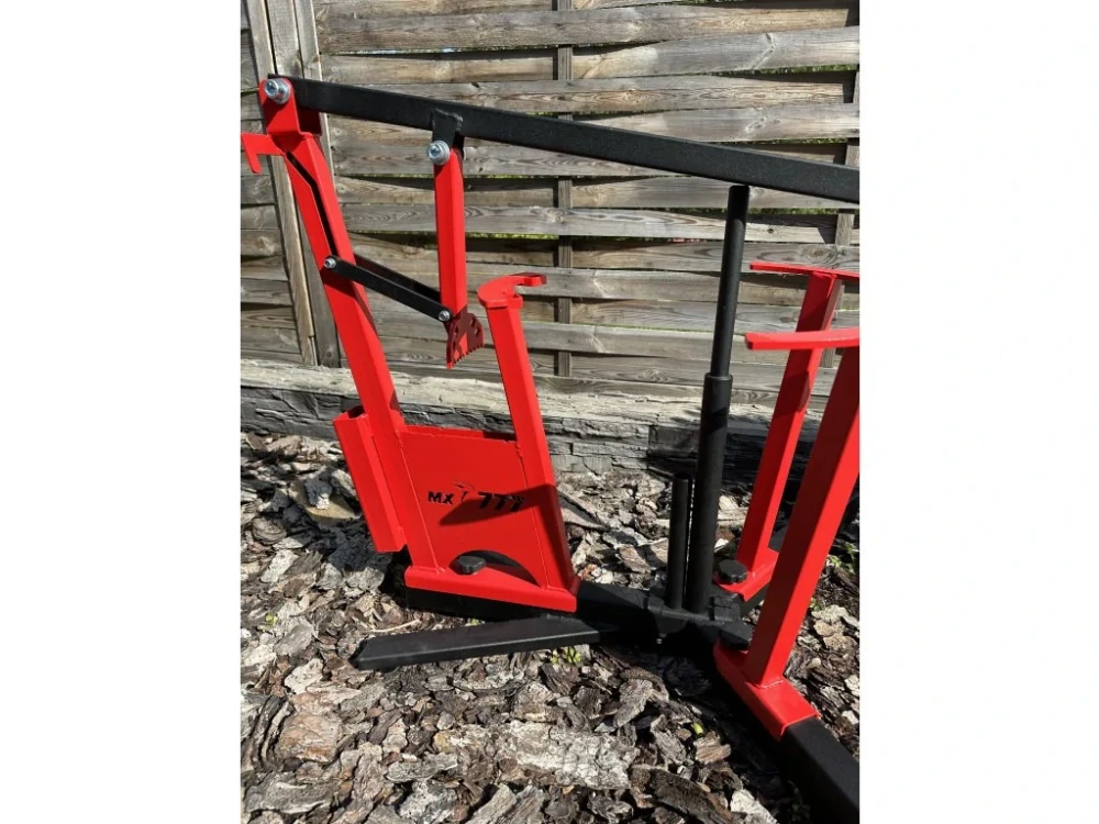 Montážní kruh - přezouvačka na pneu motokros MX777 MX EAGLEFAST pro velikosti kol od 16" do 21"barva černá/červená
