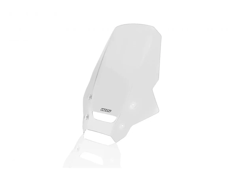 Plexi motocyklu WRS pro HONDA NX 400  rok 2024-2025 výška plexi 46,5 cm, barva čirá 