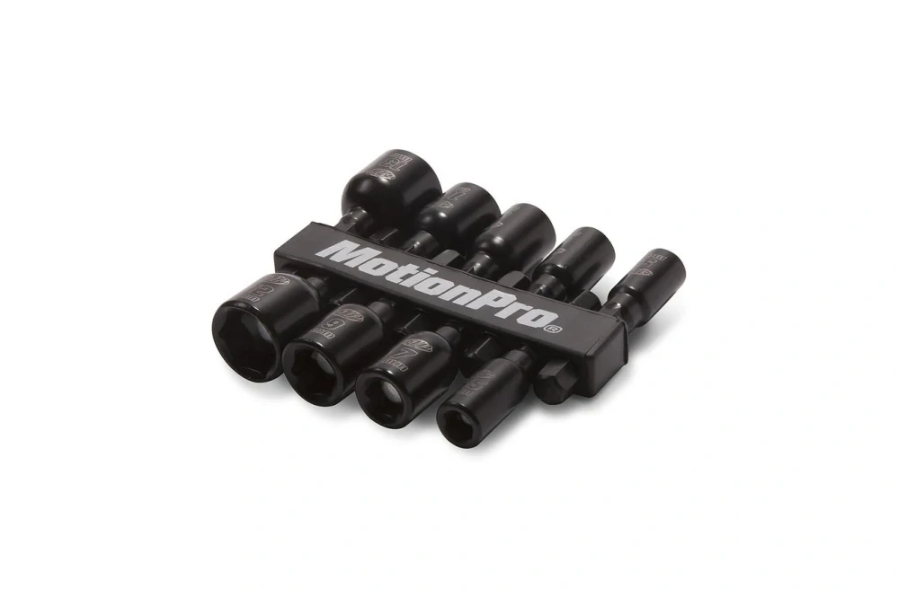 9 dílná sada metrických nástrčných klíčů MOTION PRO TOOL MAGNET NUT DRIVE SET