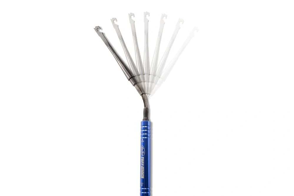 Odolný hák na pružiny výfuku a stojanů s ohebnou hřídelí MOTION PRO TOOL HOOK 08-0664