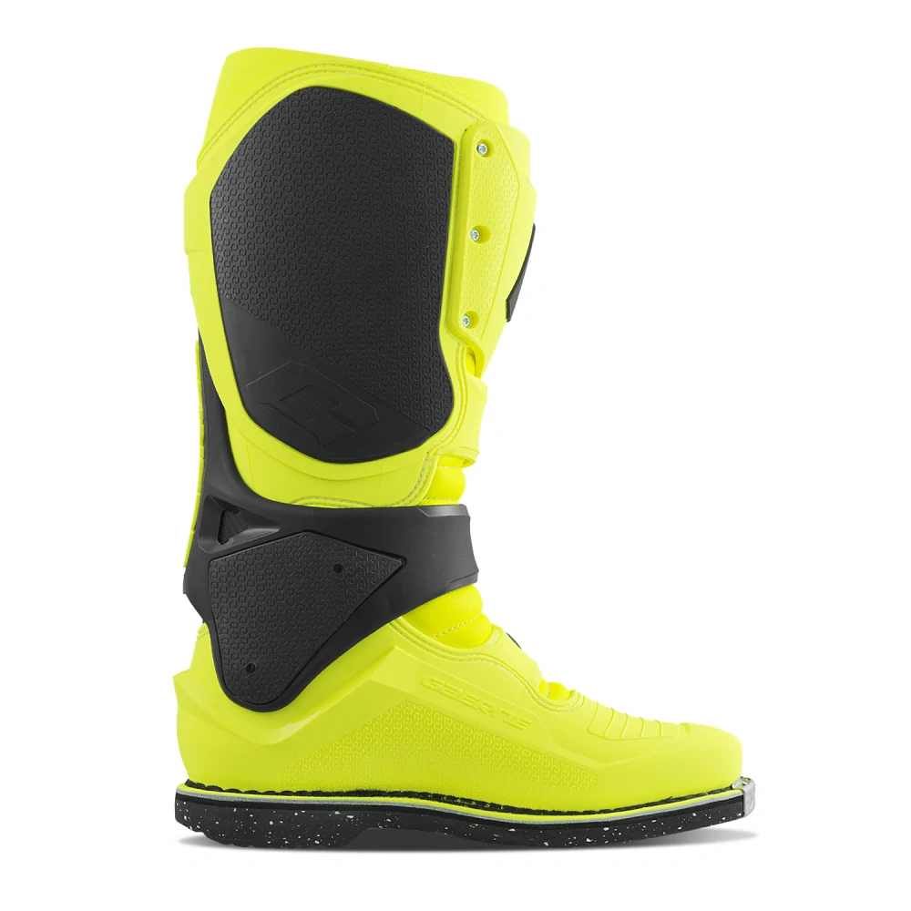Motokrosové/enduro boty GAERNE SG 22 STELLAR barva černá/žltuá fluo 