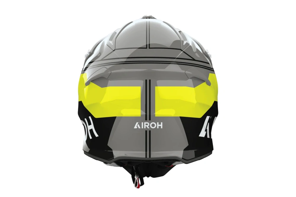 Motokrosová přilba AIROH AVIATOR ACE 2 FURY barva černá/šedá/žlutá fluo lesklá