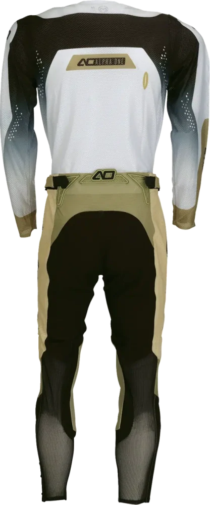Motokrosový/enduro dres MOOSE OFFROAD ALPHA ONE barva sahara/černá