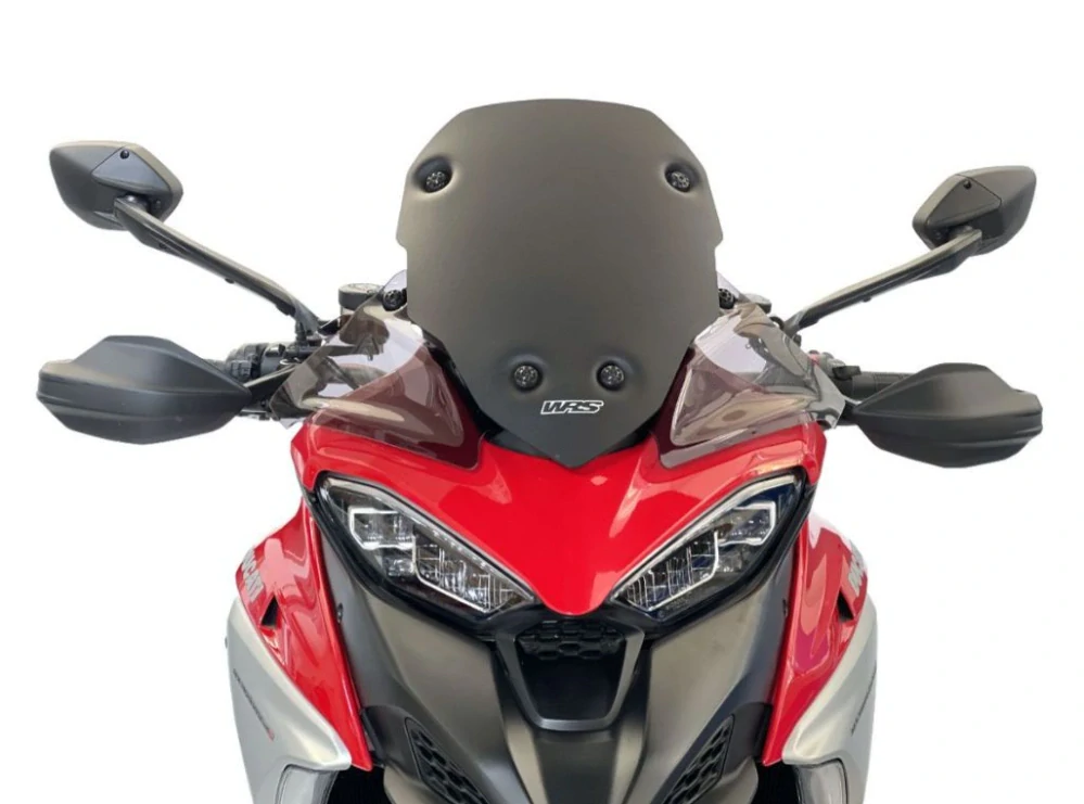 Deflektory motocyklu WRS pro MULTISTRADA V4 / S / S SPORT 2020-2026 barva tmavě kouřová  