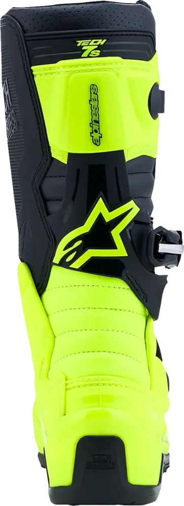 Dětské motokrosové boty / MX obuv ALPINESTARS TECH 7S barva černá/žlutá fluo