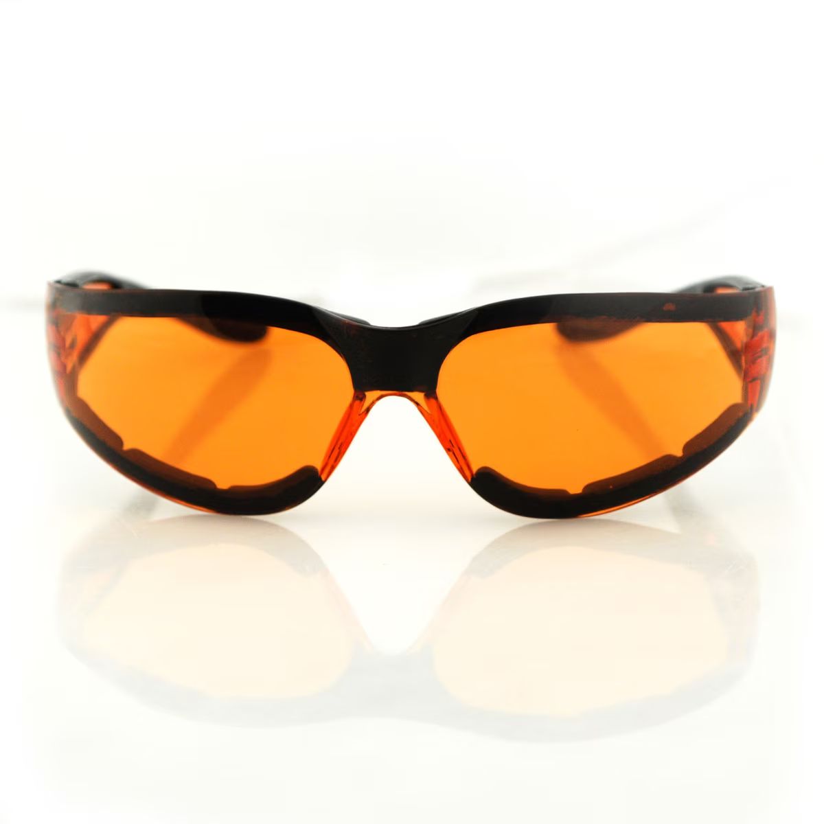 Motocyklové sluneční brýle BOBSTER SHIELD II černý rám, amber čočky