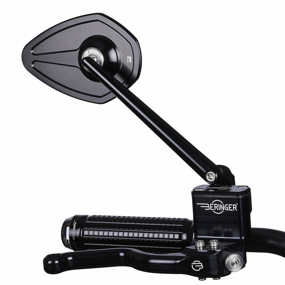 Zpětné zrcátko motocyklu MOTOGADGET M VIEW SPORT ECE pro závit M10, 1 kus