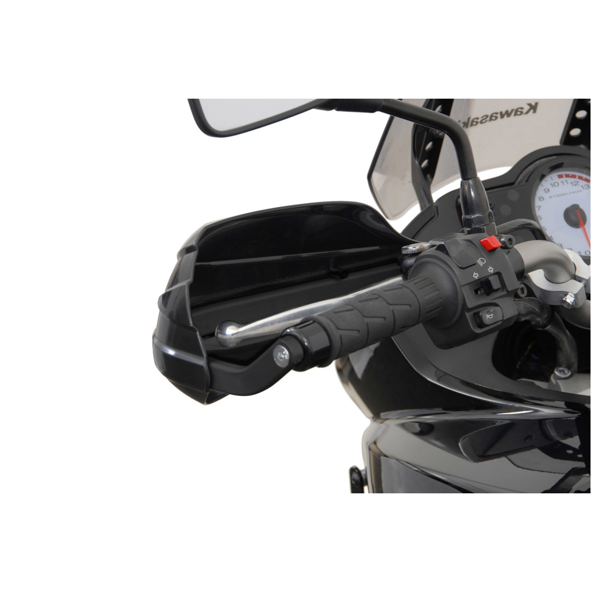 Kryty páček s hliníkovými držáky pro motocykly SW-MOTECH pro KAWASAKI KLE 650 2007-2018 viz popis